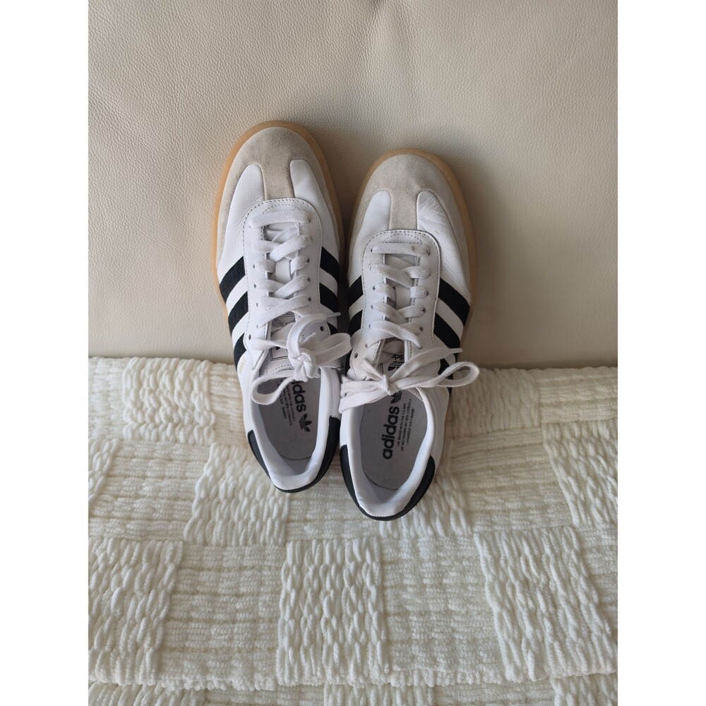 Adidas Women's Sambae White/ Black Sz 9